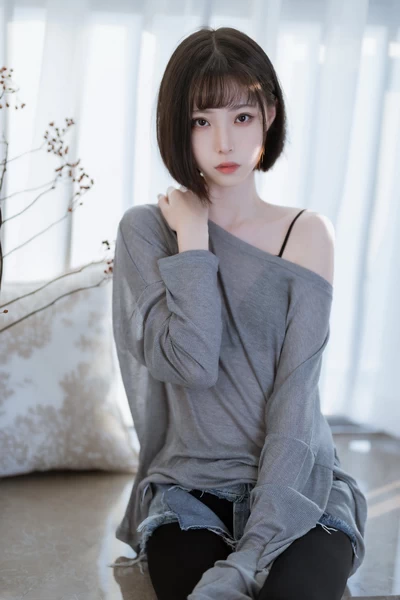 许岚LAN – NO.027 半透毛衣