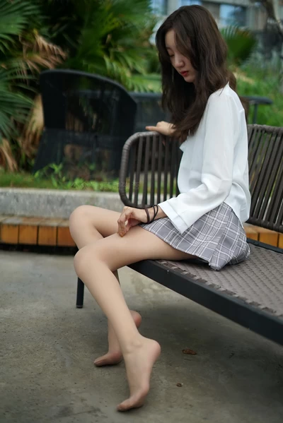 [萌甜物语]XM117《浅蓝连衣裙-九九》