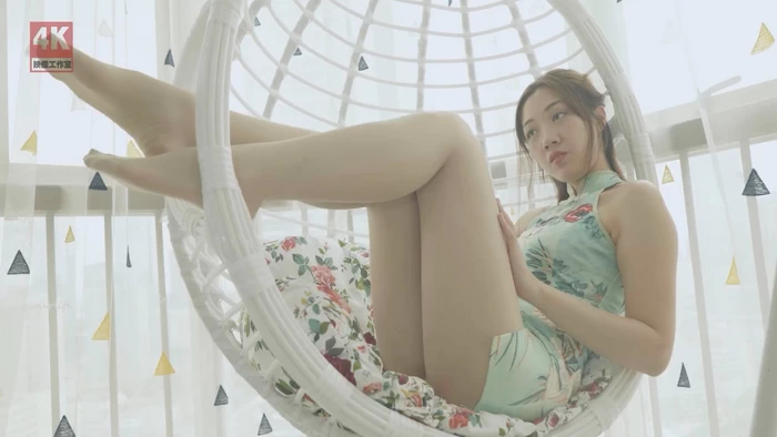 [Ligui丽柜]《旗袍肉丝吊椅（上）》星雨